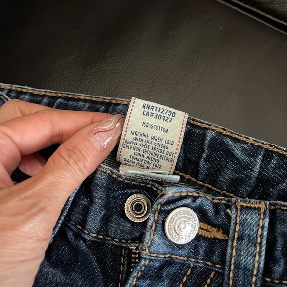 Kids True Religion jeans, size 4 - Picture 6 of 6